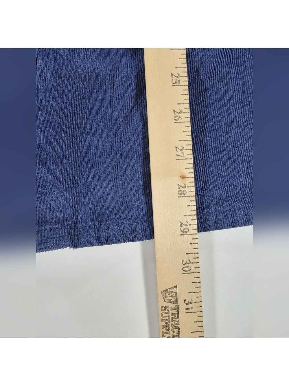 Outerknown Shirt Mens XL Extra Large Dark Blue Corduroy Button Up Organic Cotton - Picture 9 of 10